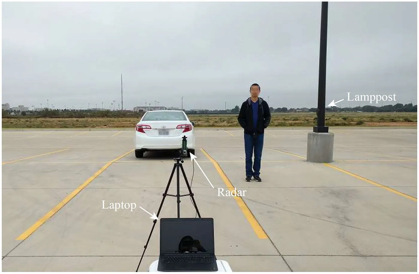 Fig. 5. Radar Prototype Field Test